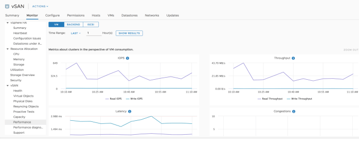 vSAN Perfomance